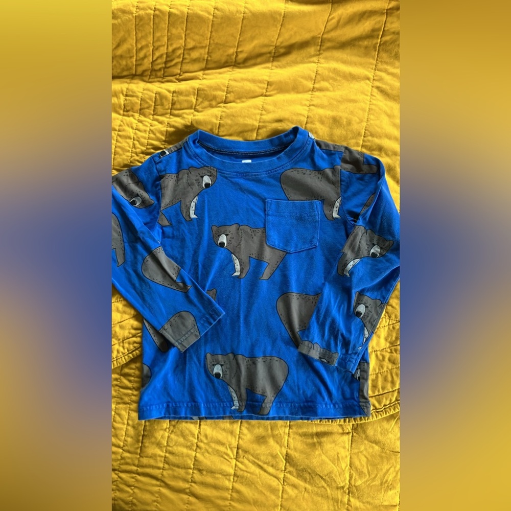Tea Collection Long Sleeve Tee, size 5
